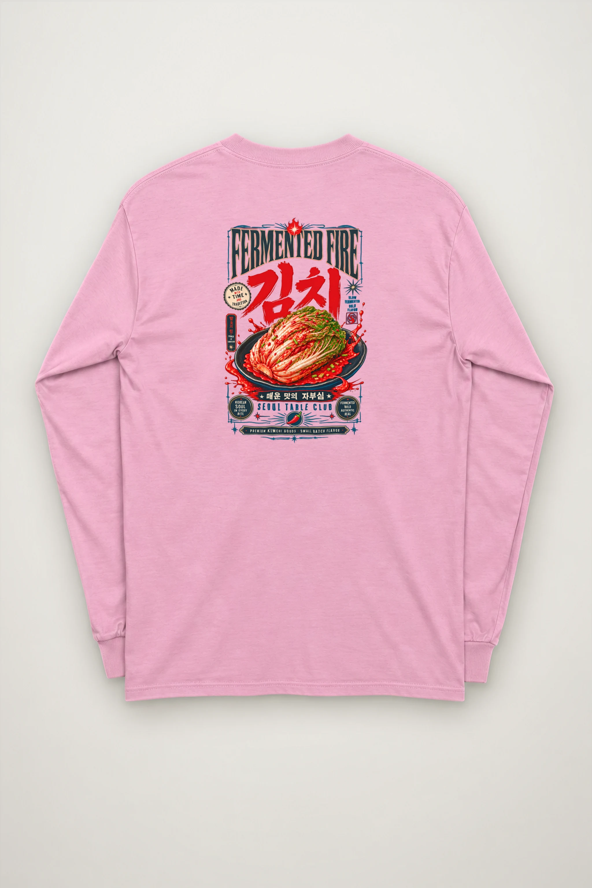 "Fermented Fire Kimchi" Unisex Longsleeve T-shirt