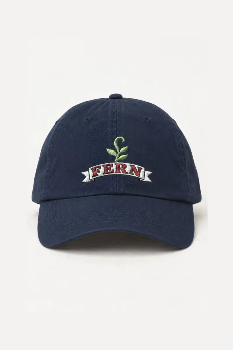 "Fern Banner" Classic Dad Hat · Embroidered | Yupoong 6245CM