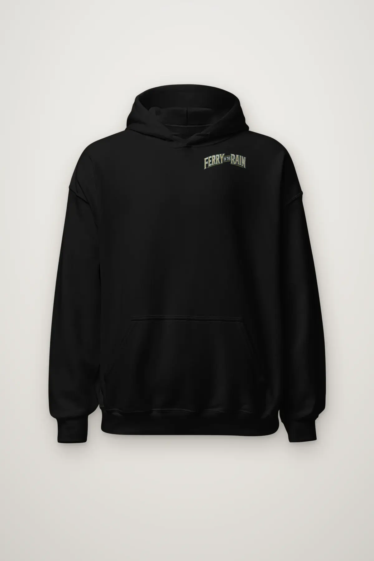 "Ferry in the Rain" Heavy Blend Unisex Pullover Hoodie
