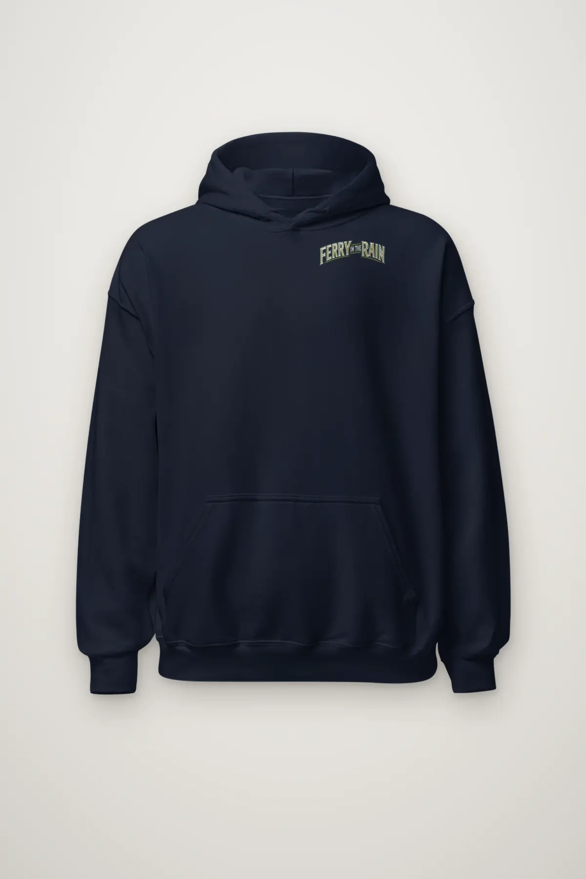 "Ferry in the Rain" Heavy Blend Unisex Pullover Hoodie