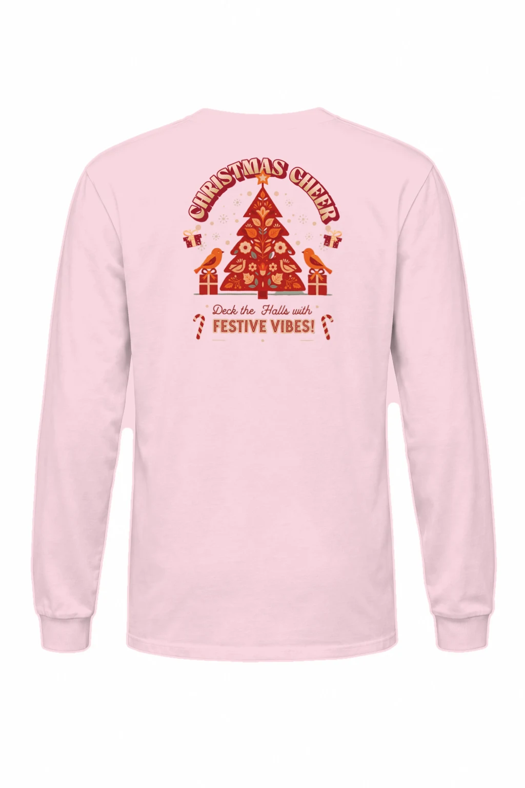 "Festive Vibes" Unisex Longsleeve T-shirt | Gildan 2400