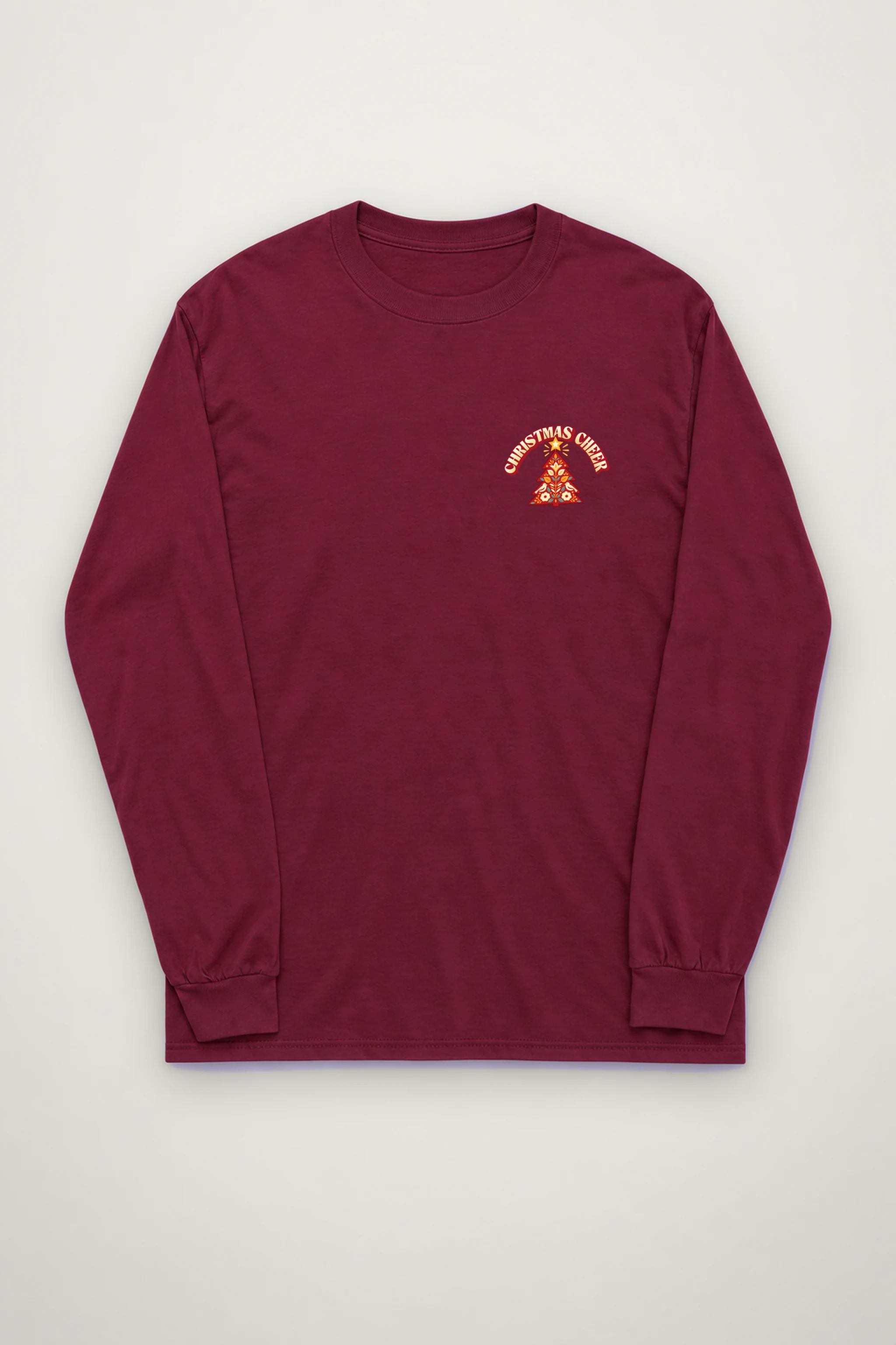 "Festive Vibes" Unisex Longsleeve T-shirt