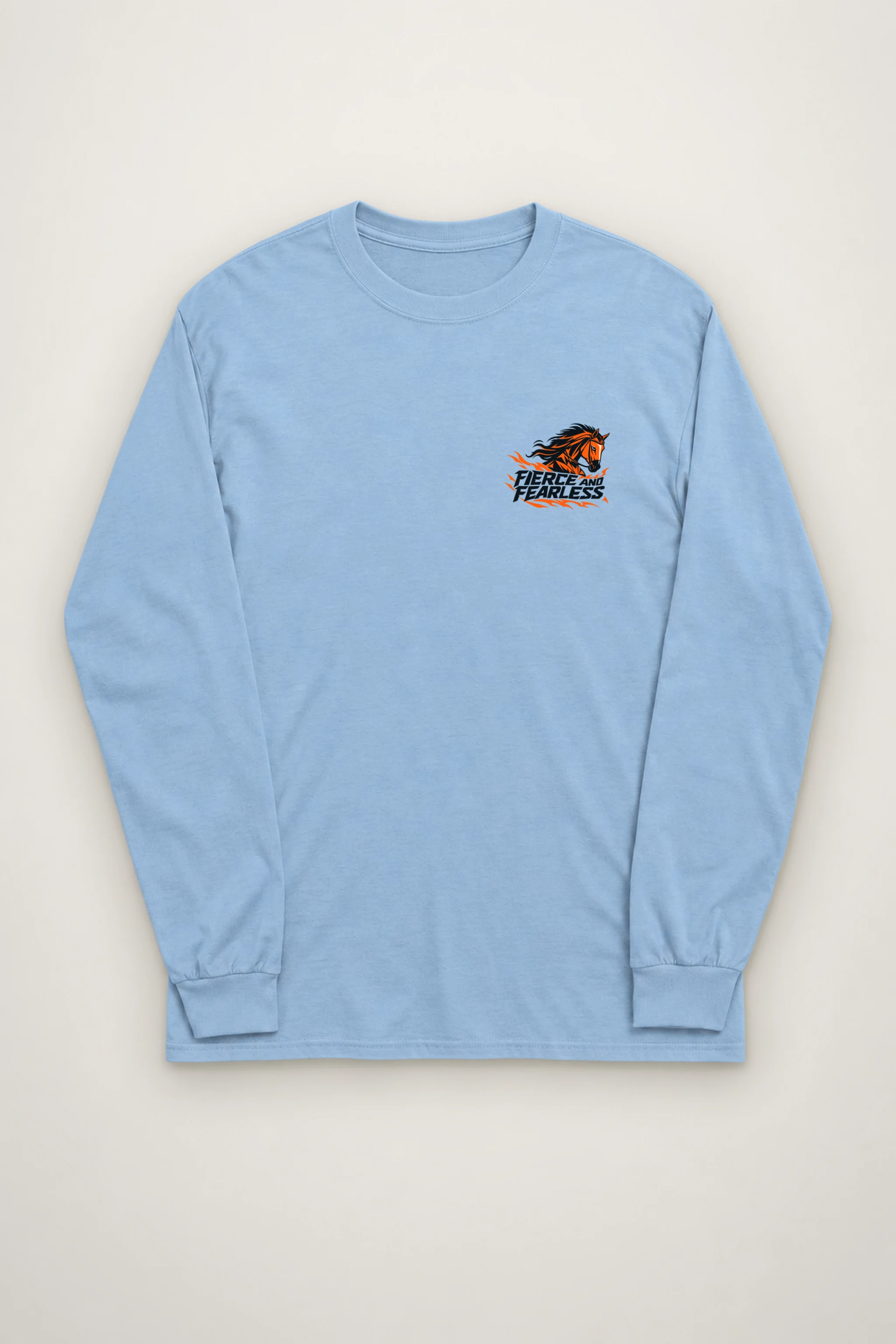 "Fierce And Fearless" Unisex Longsleeve T-shirt