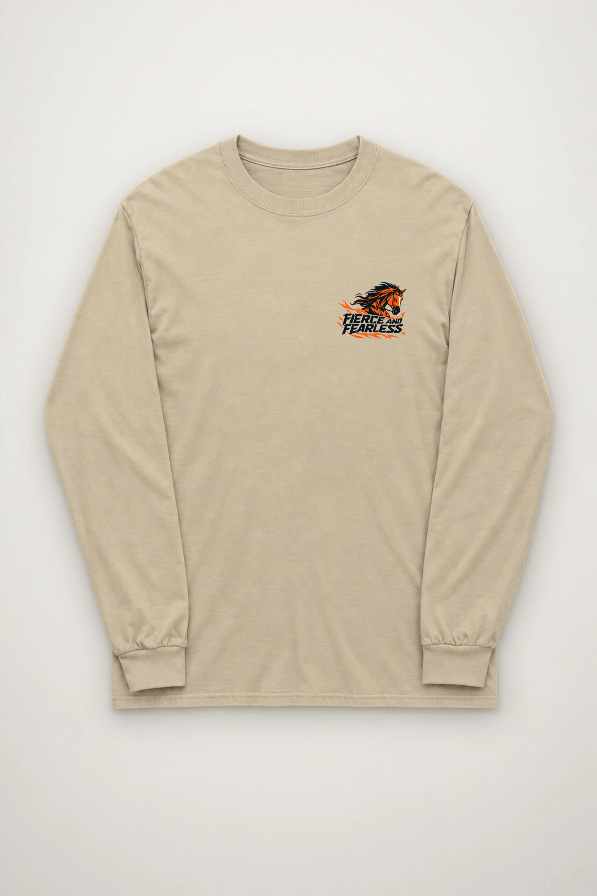 "Fierce And Fearless" Unisex Longsleeve T-shirt