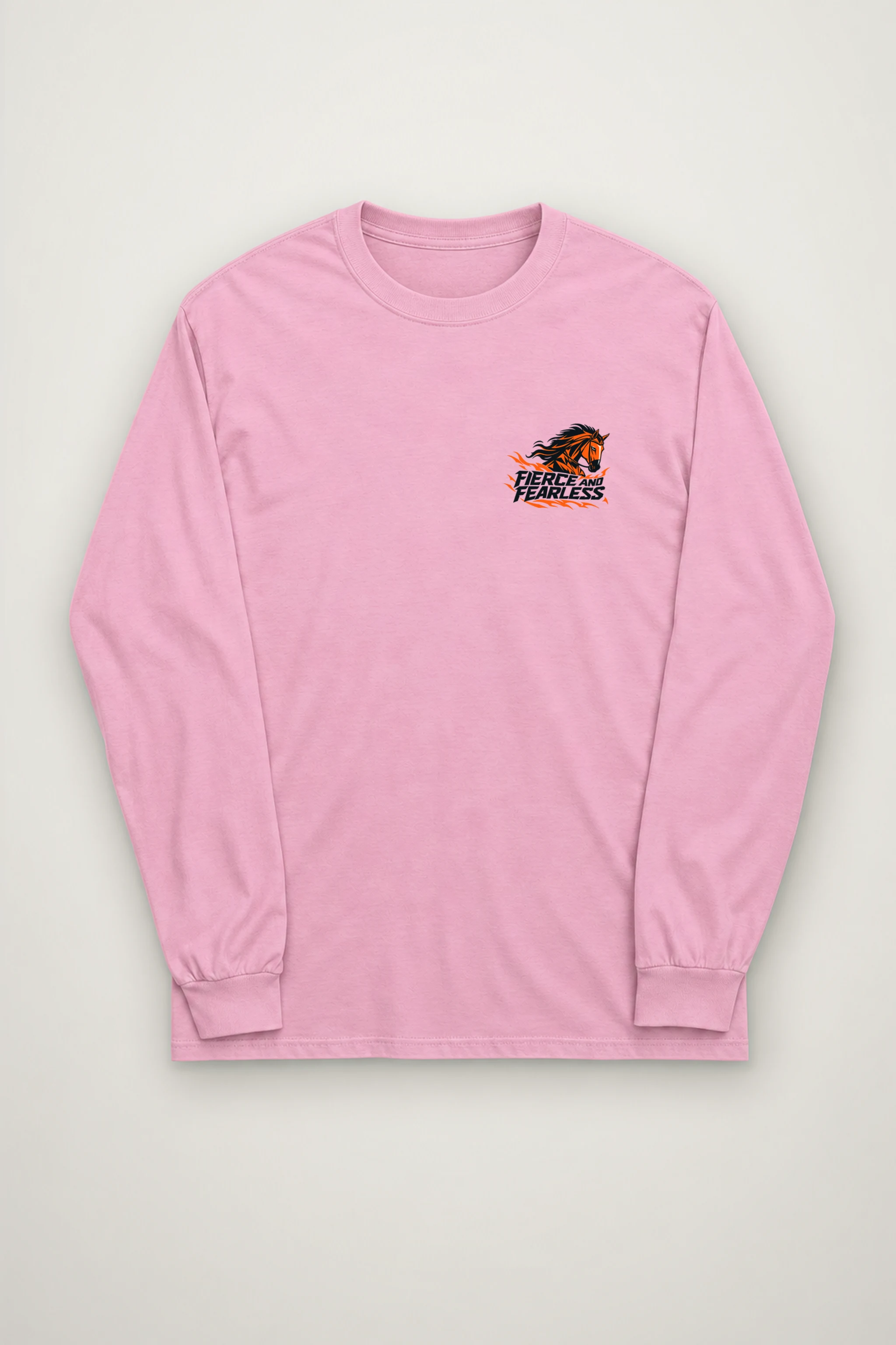 "Fierce And Fearless" Unisex Longsleeve T-shirt