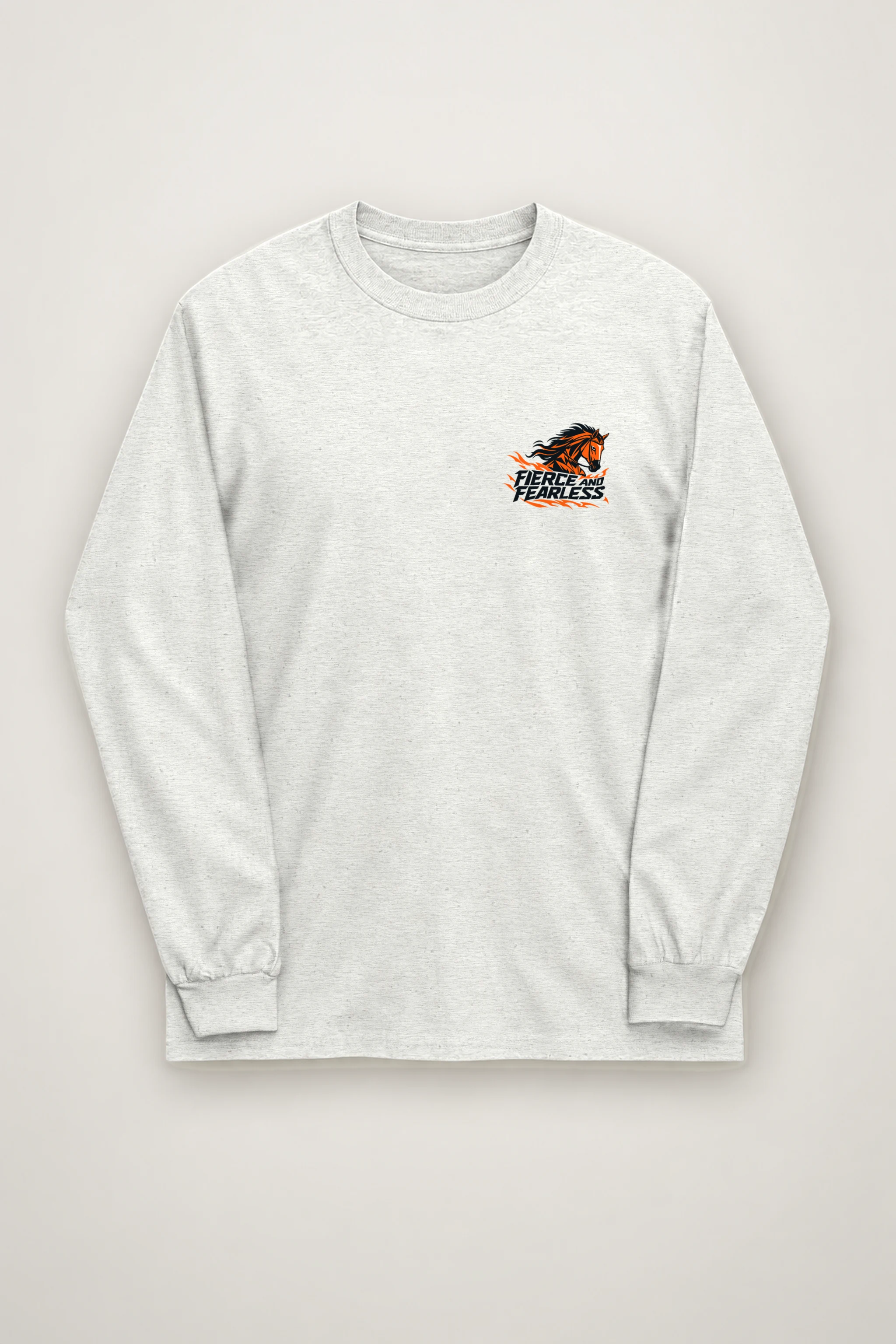 "Fierce And Fearless" Unisex Longsleeve T-shirt