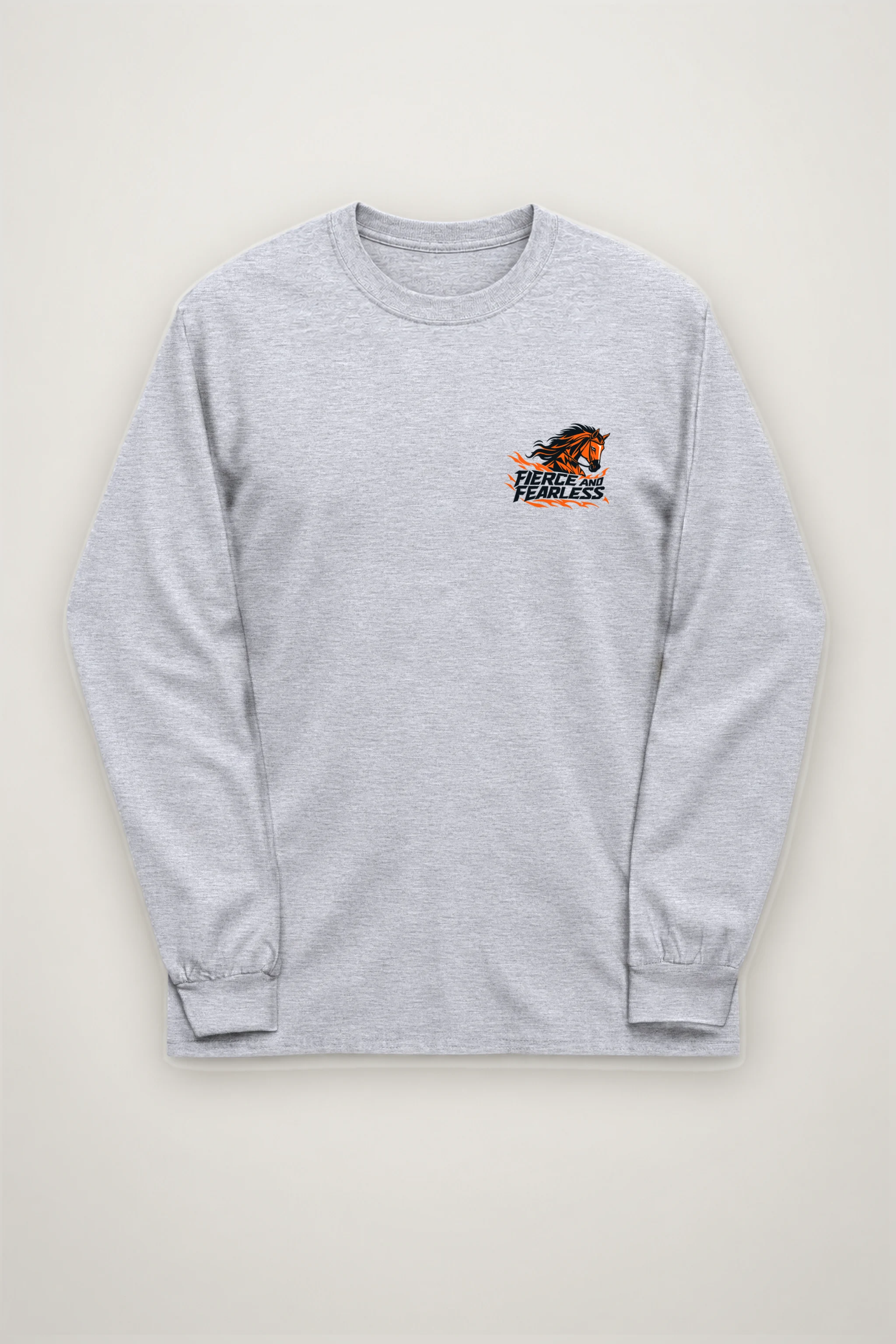 "Fierce And Fearless" Unisex Longsleeve T-shirt