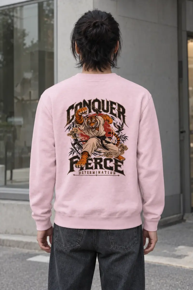 "Fierce Determination" Heavy Blend Unisex Crewneck Sweatshirt