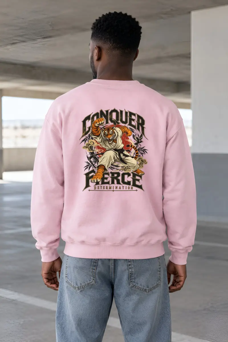 "Fierce Determination" Heavy Blend Unisex Crewneck Sweatshirt