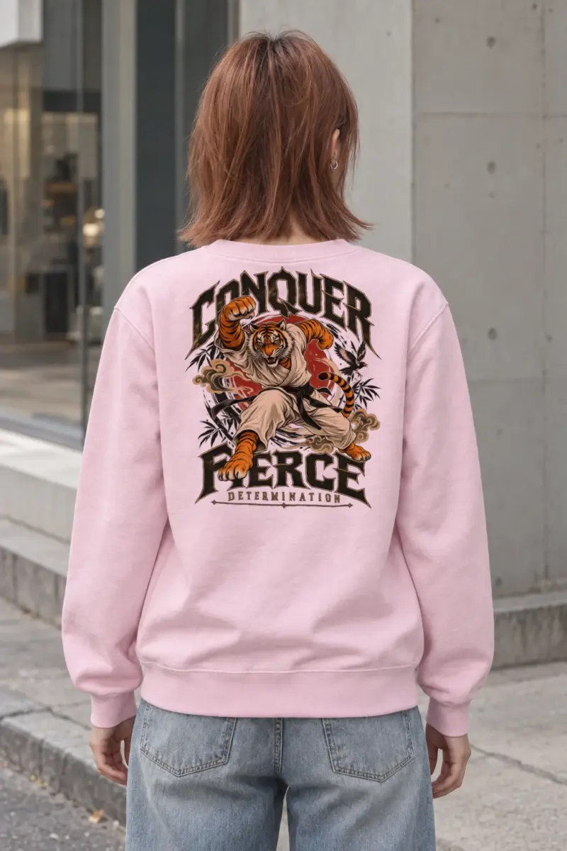 "Fierce Determination" Heavy Blend Unisex Crewneck Sweatshirt