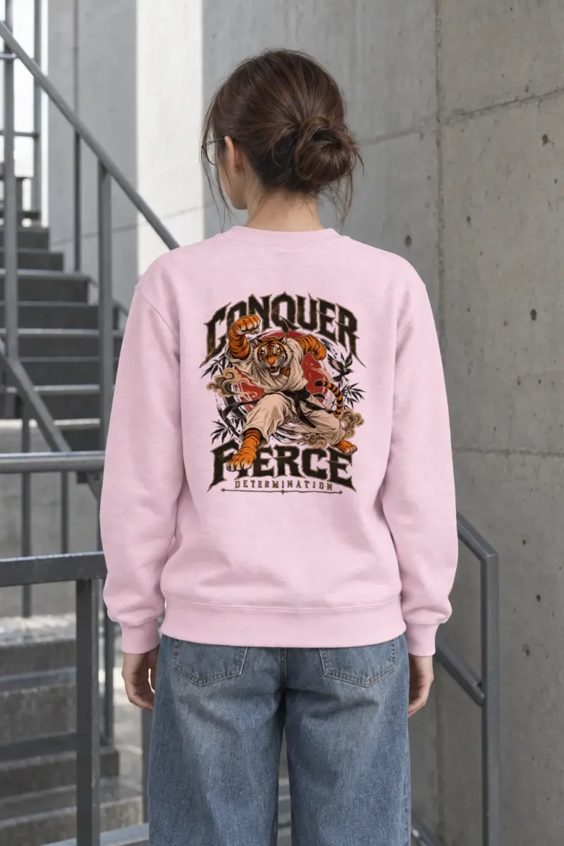 "Fierce Determination" Heavy Blend Unisex Crewneck Sweatshirt