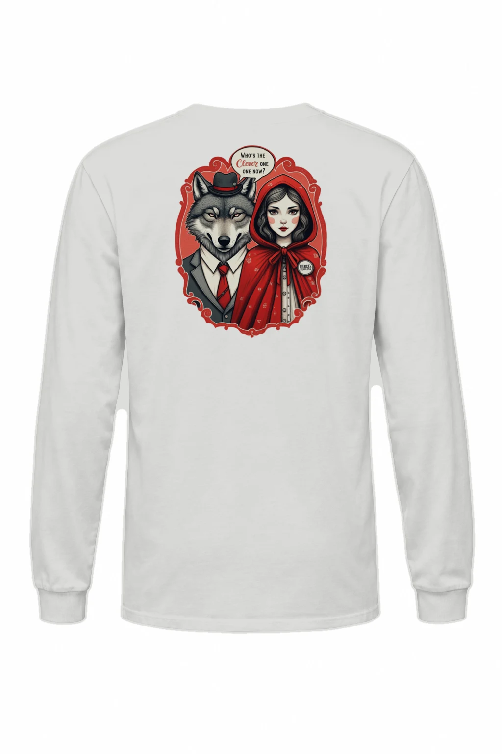 "Fierce Femme" Unisex Longsleeve T-shirt | Gildan 2400