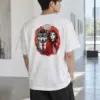 "Fierce Femme Wolf" Heavyweight Unisex Crewneck T-shirt | Gildan 5000