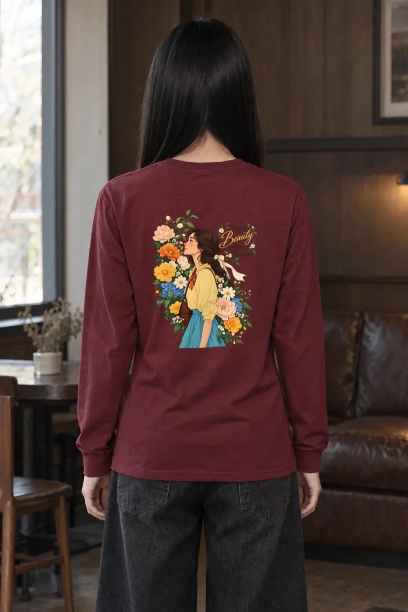 "Find Beauty Every Season" Unisex Longsleeve T-shirt