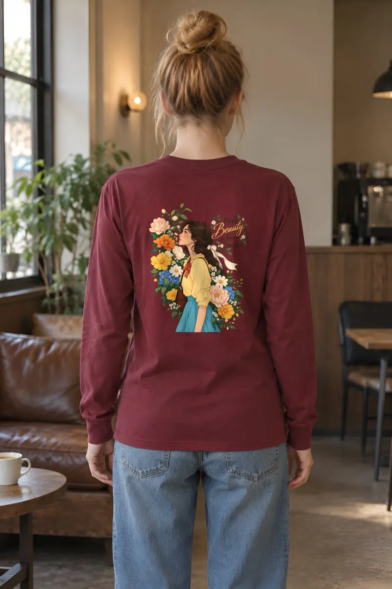 "Find Beauty Every Season" Unisex Longsleeve T-shirt