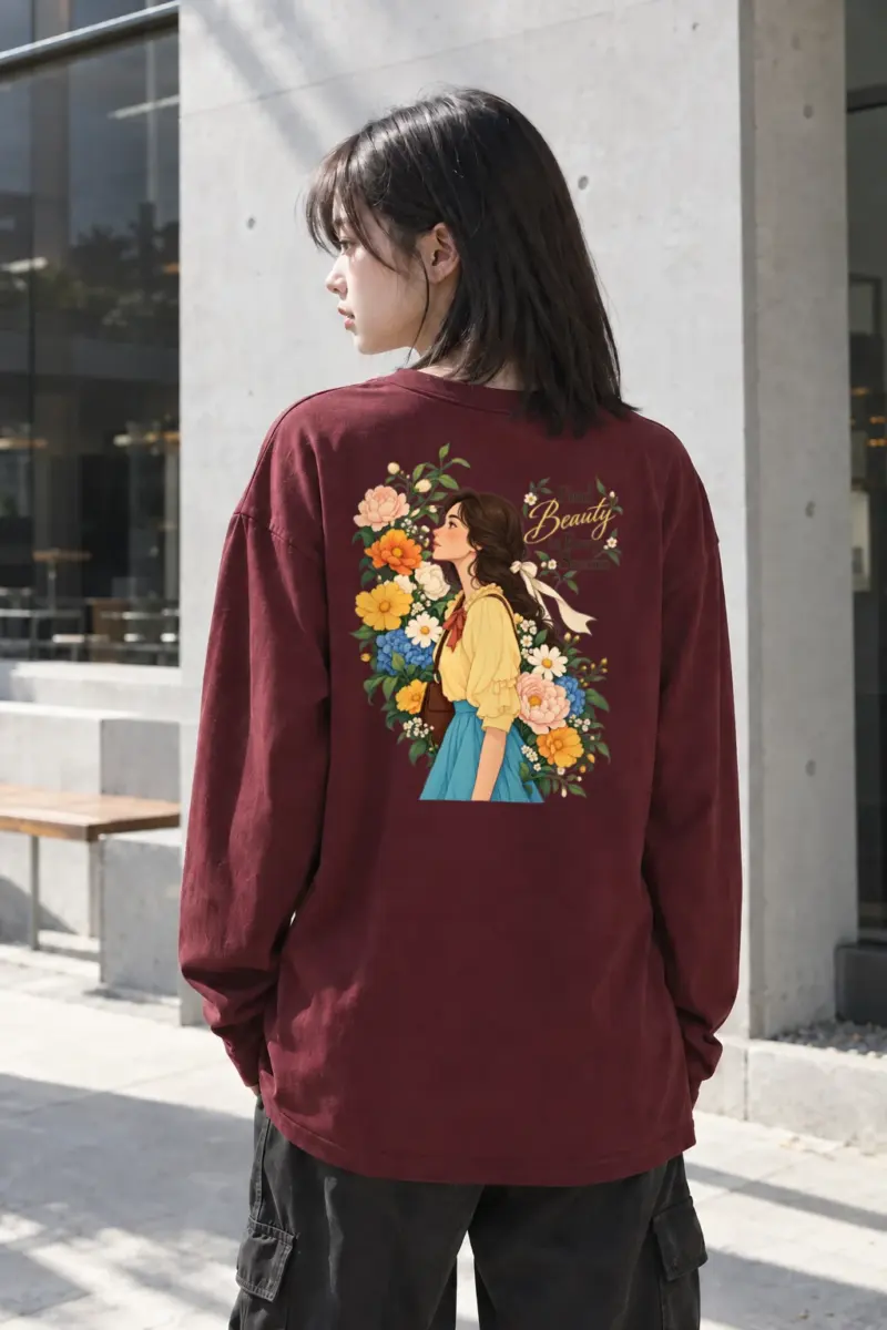 "Find Beauty Every Season" Unisex Longsleeve T-shirt | Gildan 2400