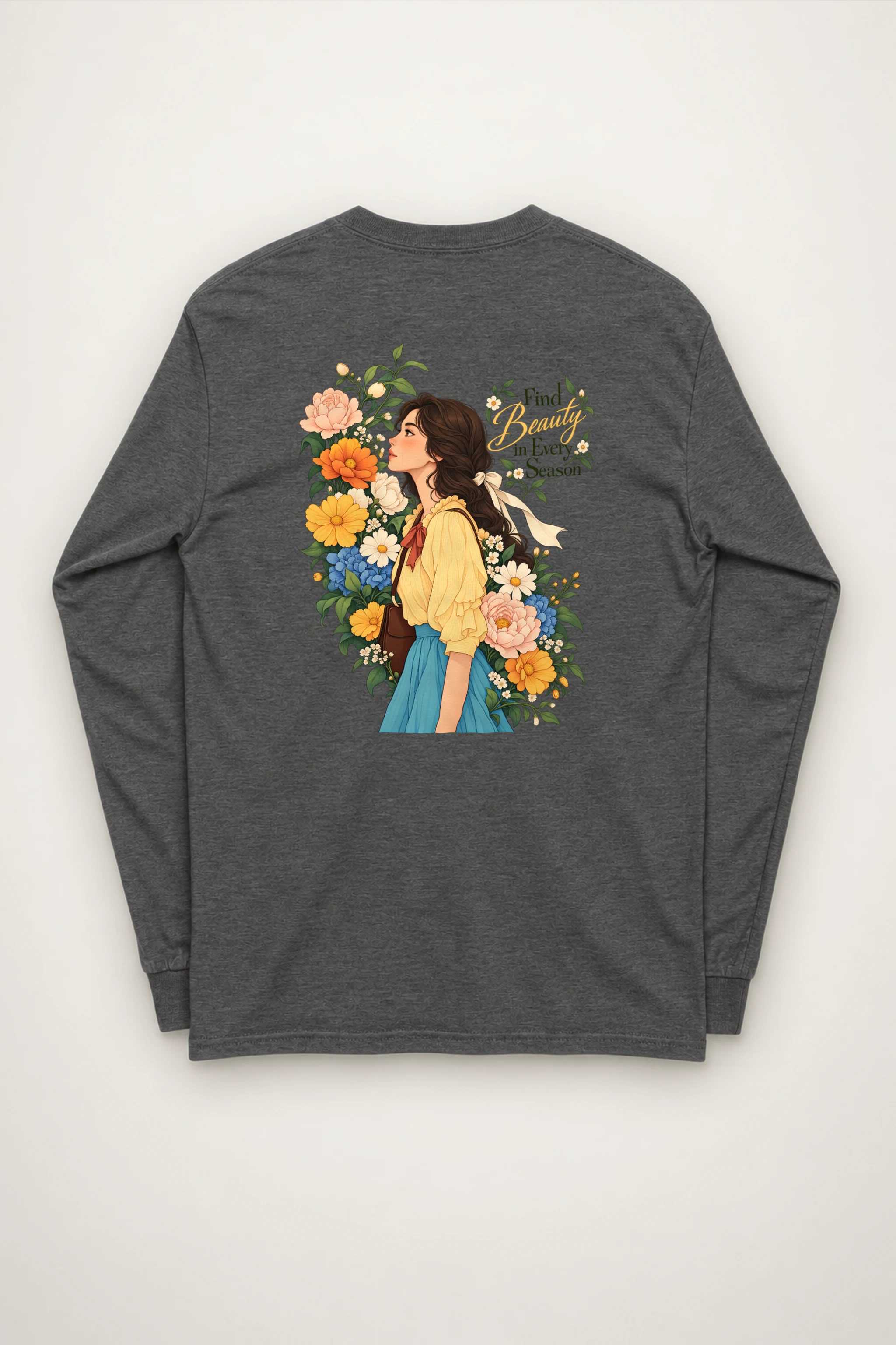 "Find Beauty Every Season" Unisex Longsleeve T-shirt