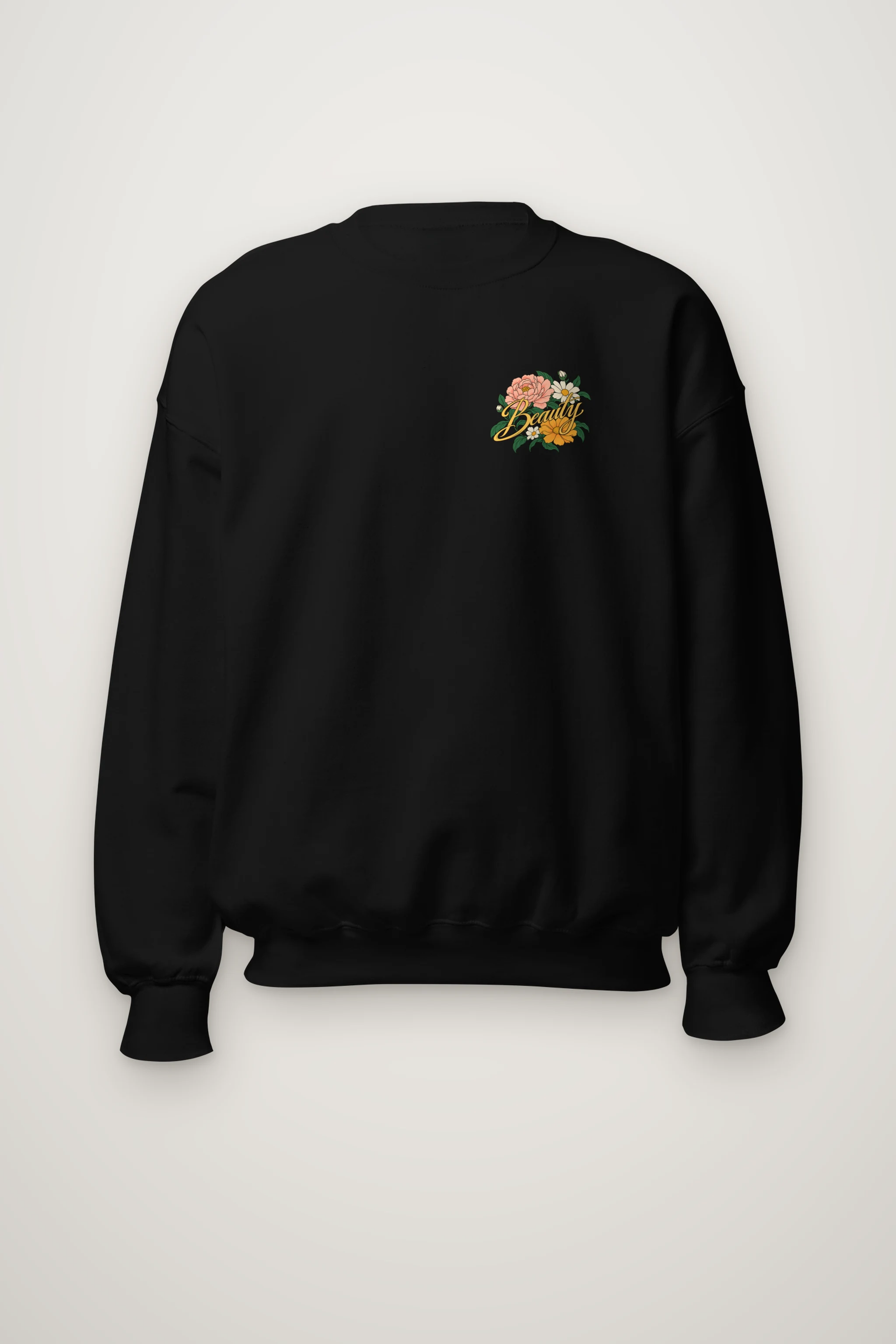 "Find Beauty in Every Season" Heavy Blend Unisex Crewneck Sweatshirt
