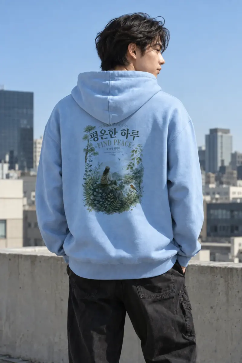 “Find Peace” Heavy Blend Unisex Pullover Hoodie | Gildan 18500