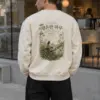 "Find Peace" Unisex Sponge Fleece Crewneck Sweatshirt | Bella + Canvas 3901
