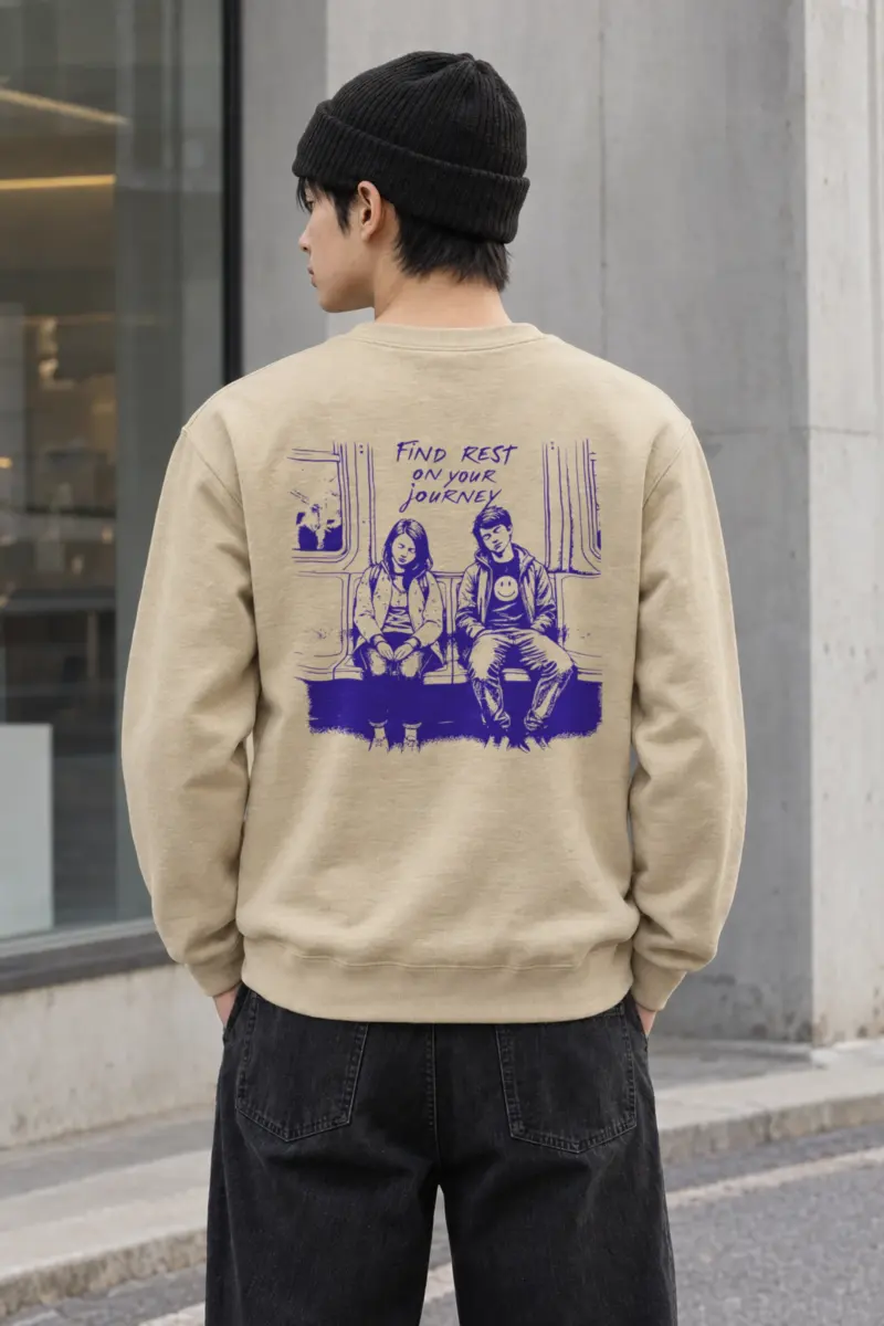 "Find Rest" Heavy Blend Unisex Crewneck Sweatshirt