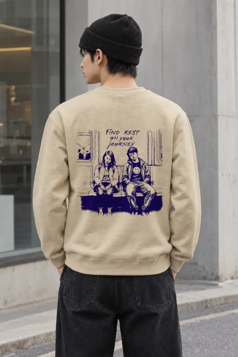 "Find Rest" Heavy Blend Unisex Crewneck Sweatshirt