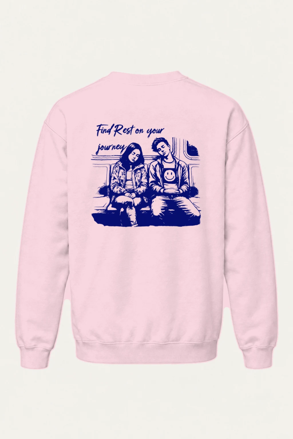 "Find Rest" Heavy Blend Unisex Crewneck Sweatshirt | Gildan 18000