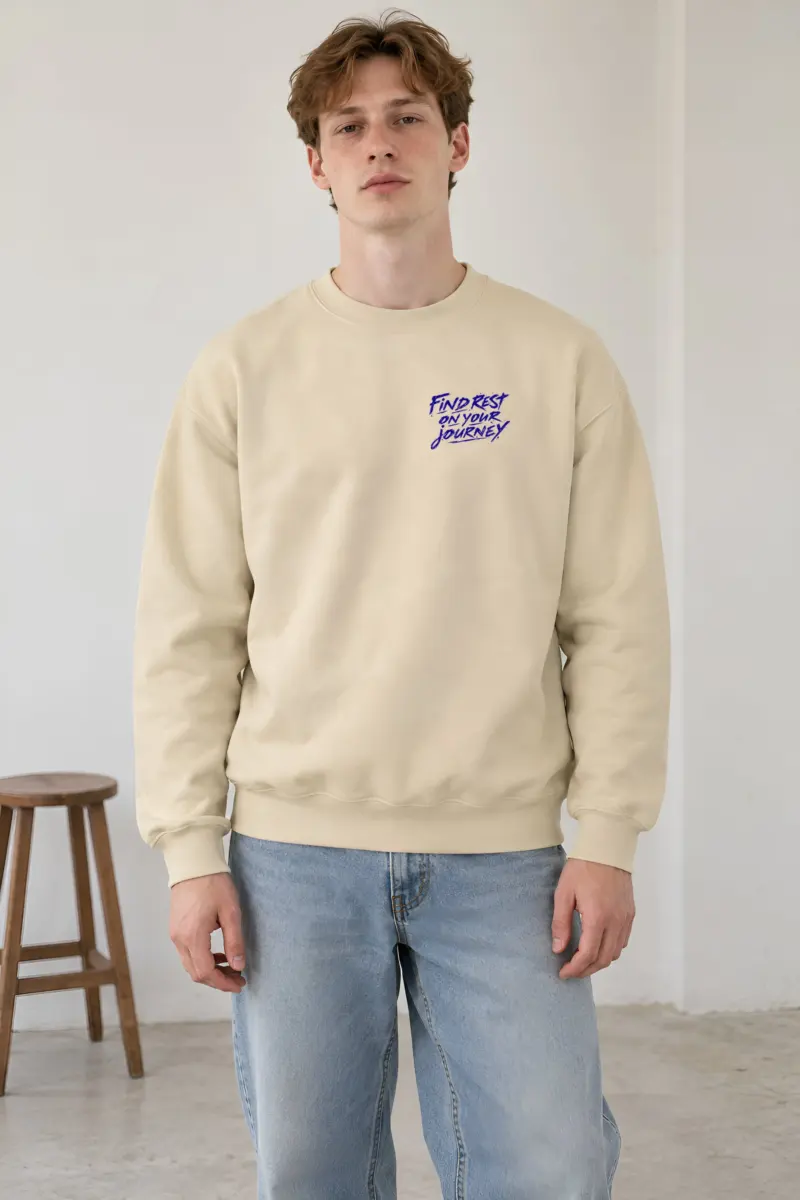 "Find Rest" Heavy Blend Unisex Crewneck Sweatshirt