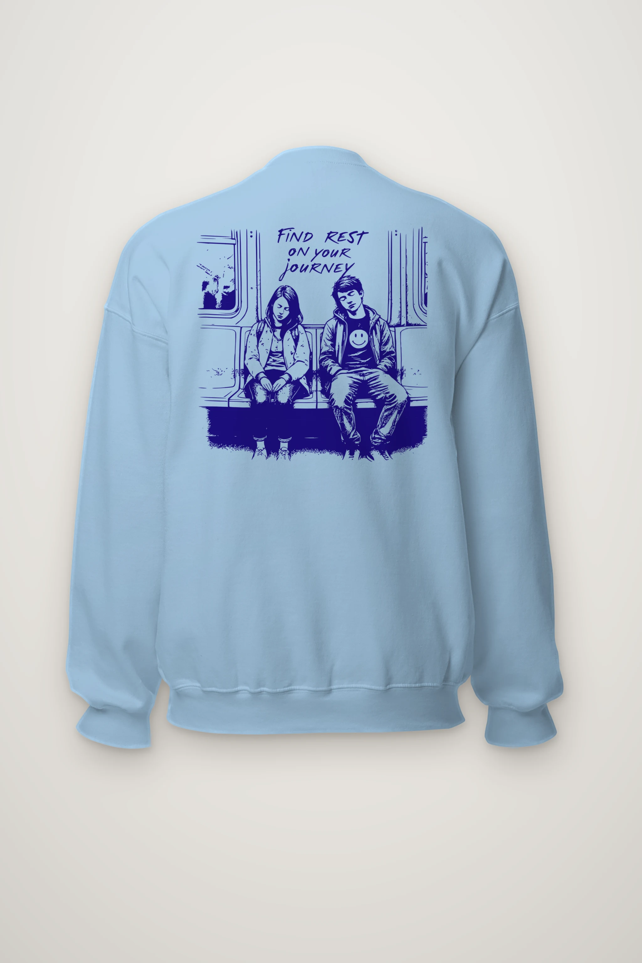 "Find Rest" Heavy Blend Unisex Crewneck Sweatshirt
