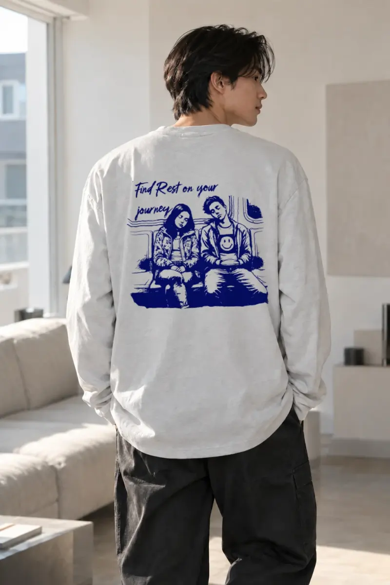 “Find Rest” Unisex Longsleeve T-shirt | Gildan 2400
