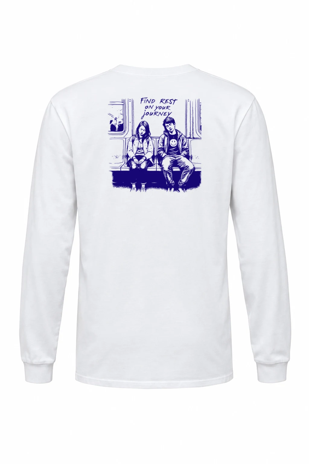 "Find Rest" Unisex Longsleeve T-shirt | Gildan 2400