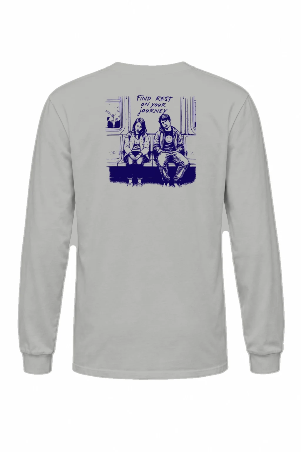 "Find Rest" Unisex Longsleeve T-shirt | Gildan 2400