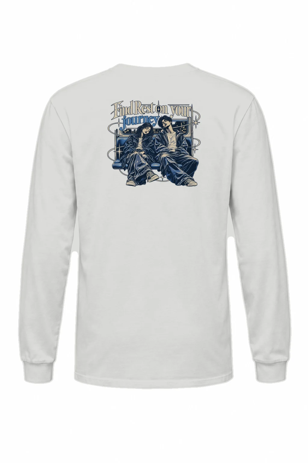 "Find Rest" Unisex Longsleeve T-shirt | Gildan 2400