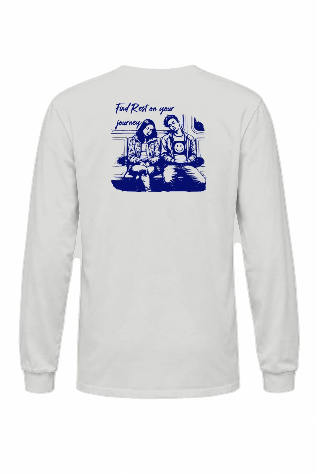 "Find Rest" Unisex Longsleeve T-shirt | Gildan 2400