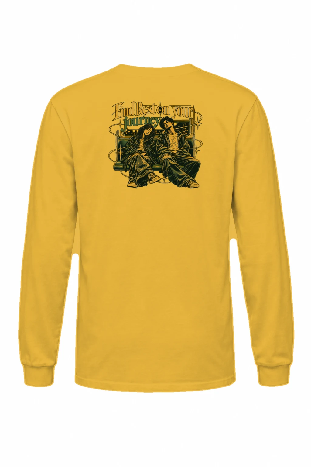 "Find Rest" Unisex Longsleeve T-shirt | Gildan 2400