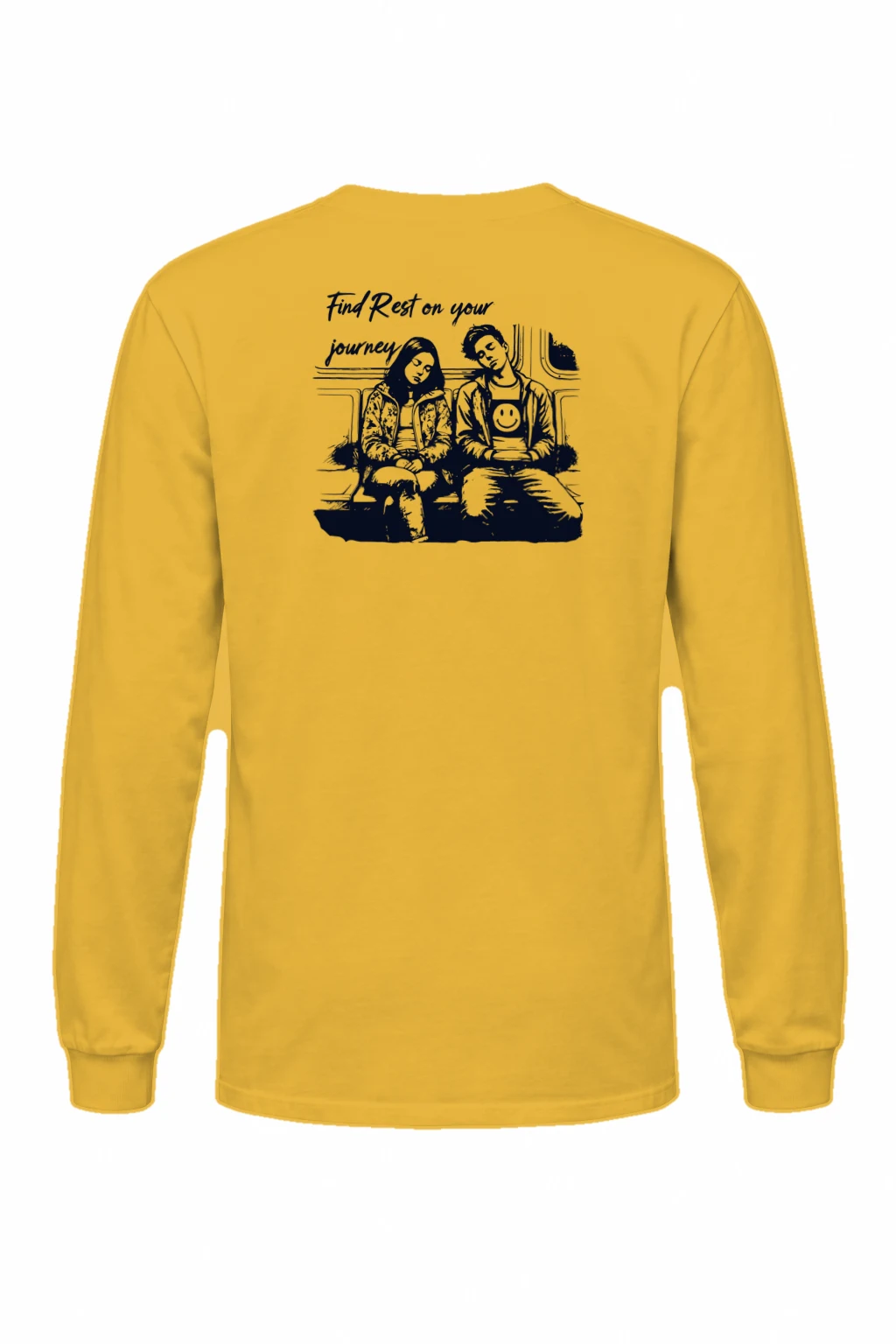 "Find Rest" Unisex Longsleeve T-shirt | Gildan 2400