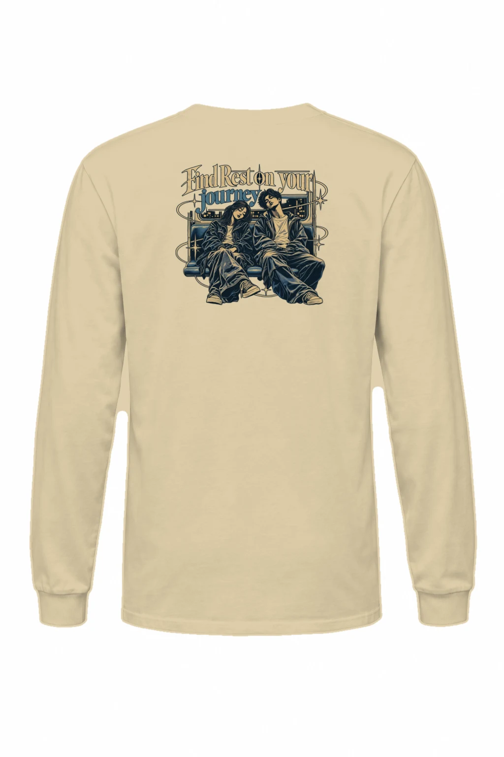 "Find Rest" Unisex Longsleeve T-shirt | Gildan 2400