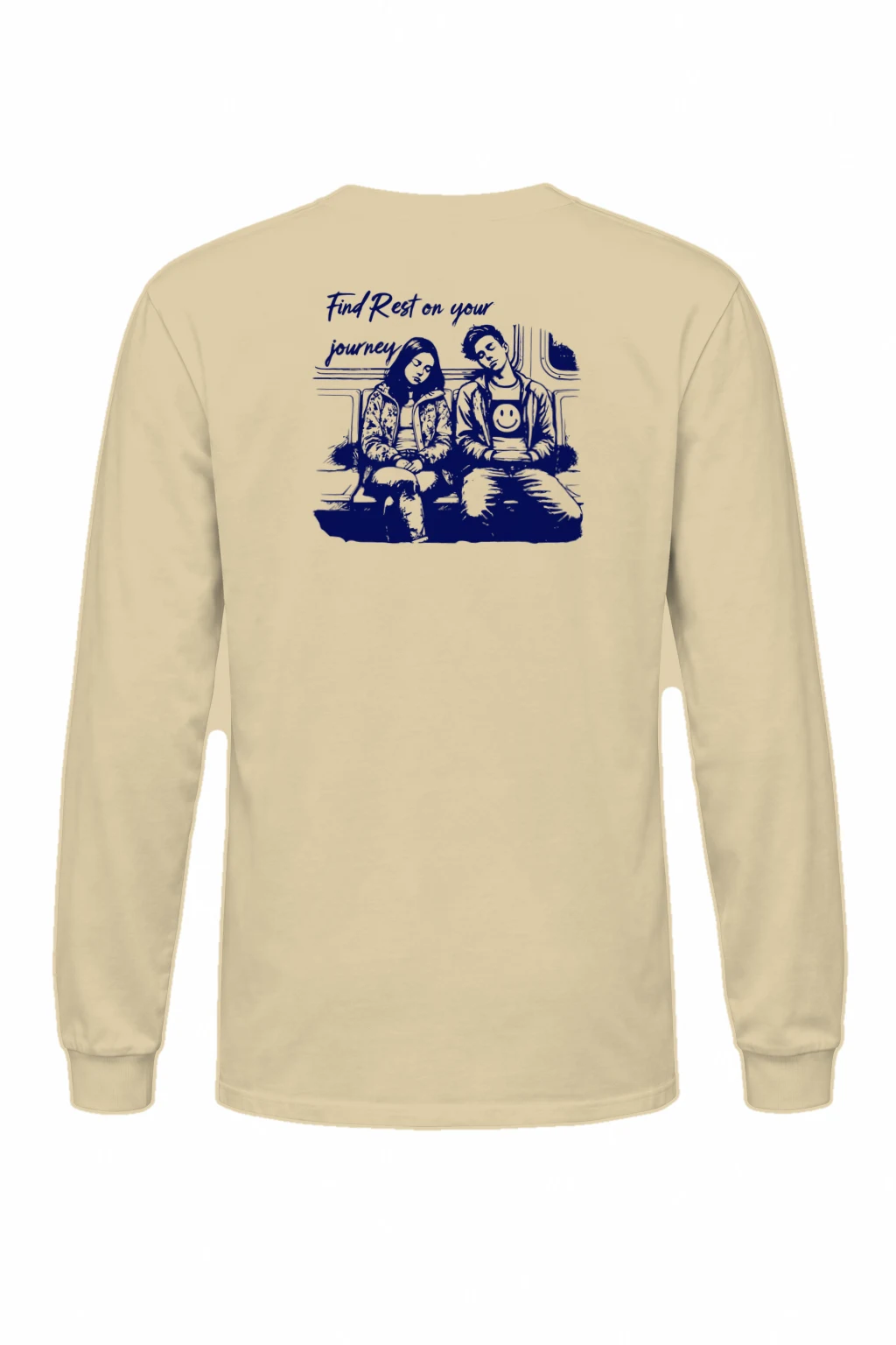 "Find Rest" Unisex Longsleeve T-shirt | Gildan 2400