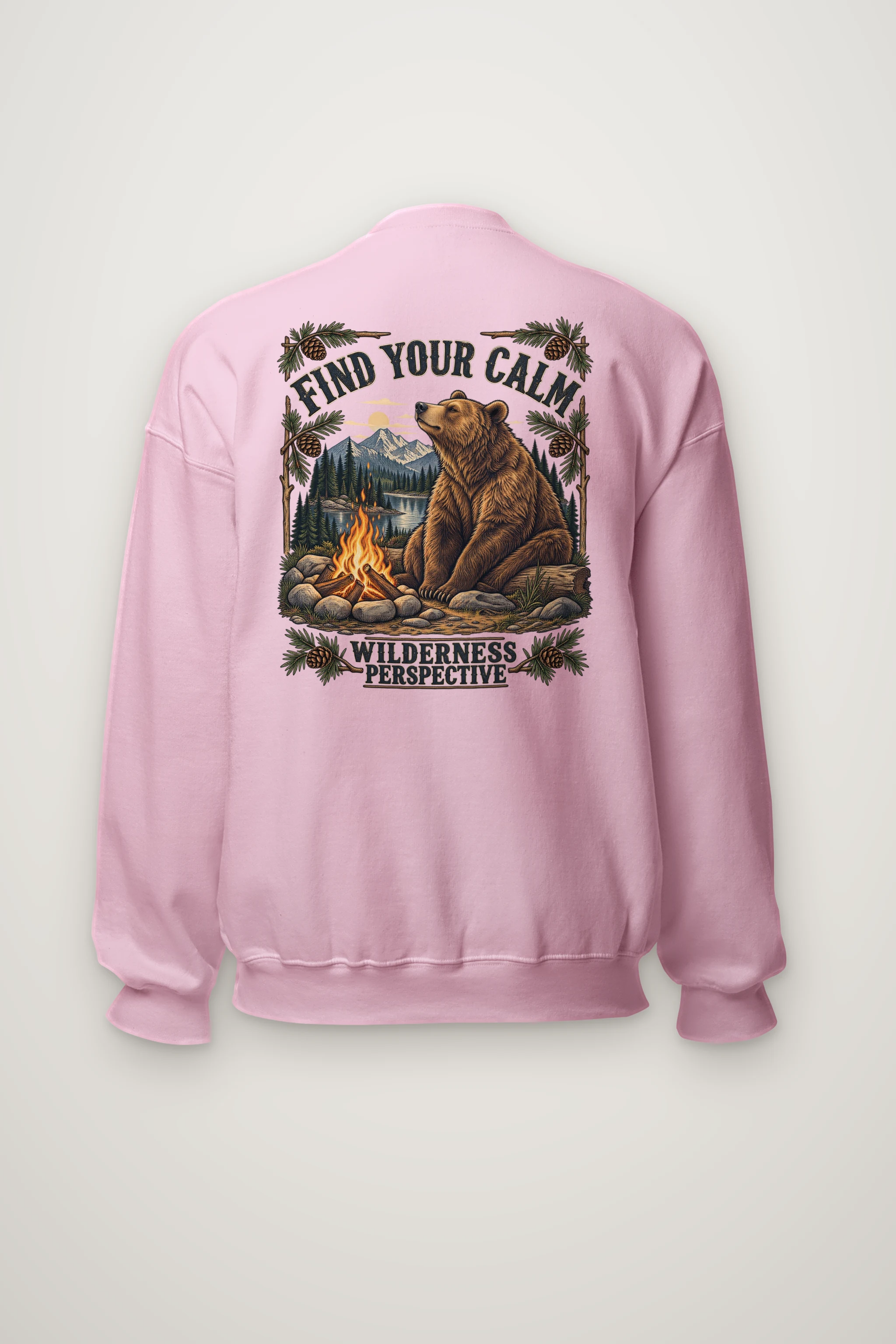"Find Your Calm" Heavy Blend Unisex Crewneck Sweatshirt