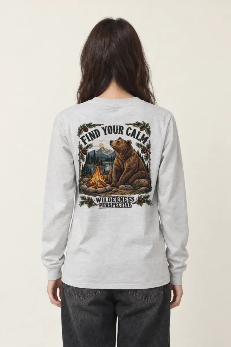 "Find Your Calm" Unisex Longsleeve T-shirt