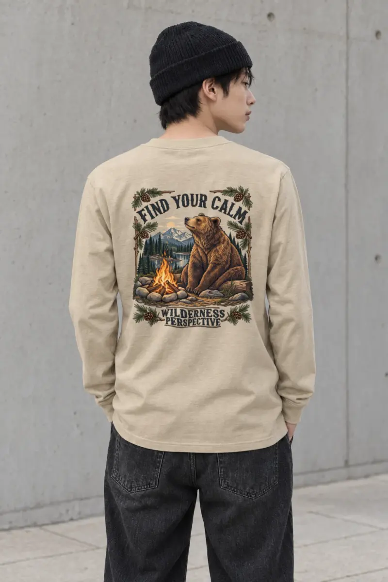 "Find Your Calm" Unisex Longsleeve T-shirt