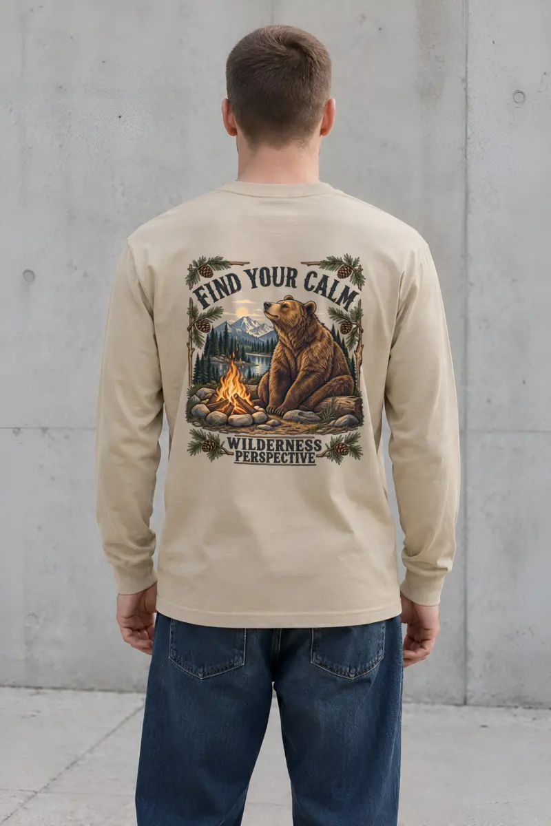 "Find Your Calm" Unisex Longsleeve T-shirt