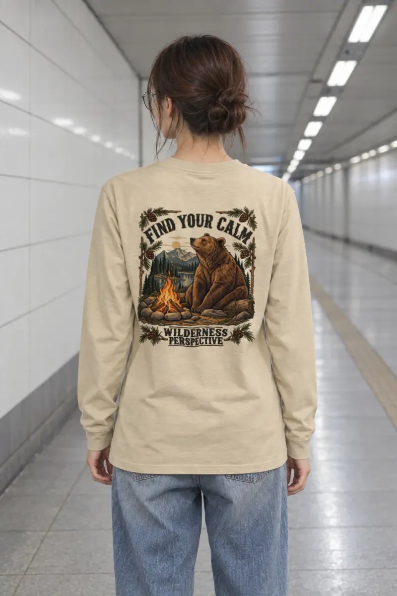 "Find Your Calm" Unisex Longsleeve T-shirt