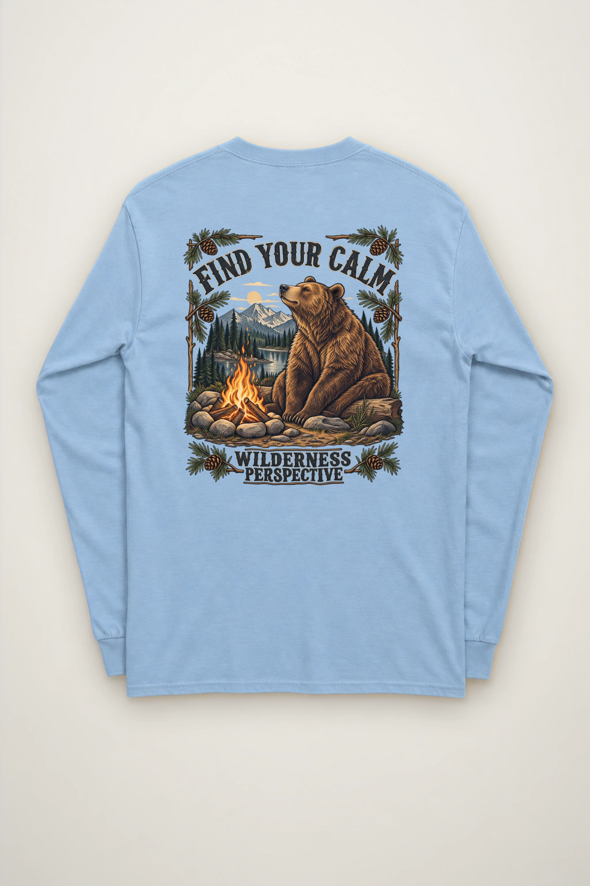 "Find Your Calm" Unisex Longsleeve T-shirt