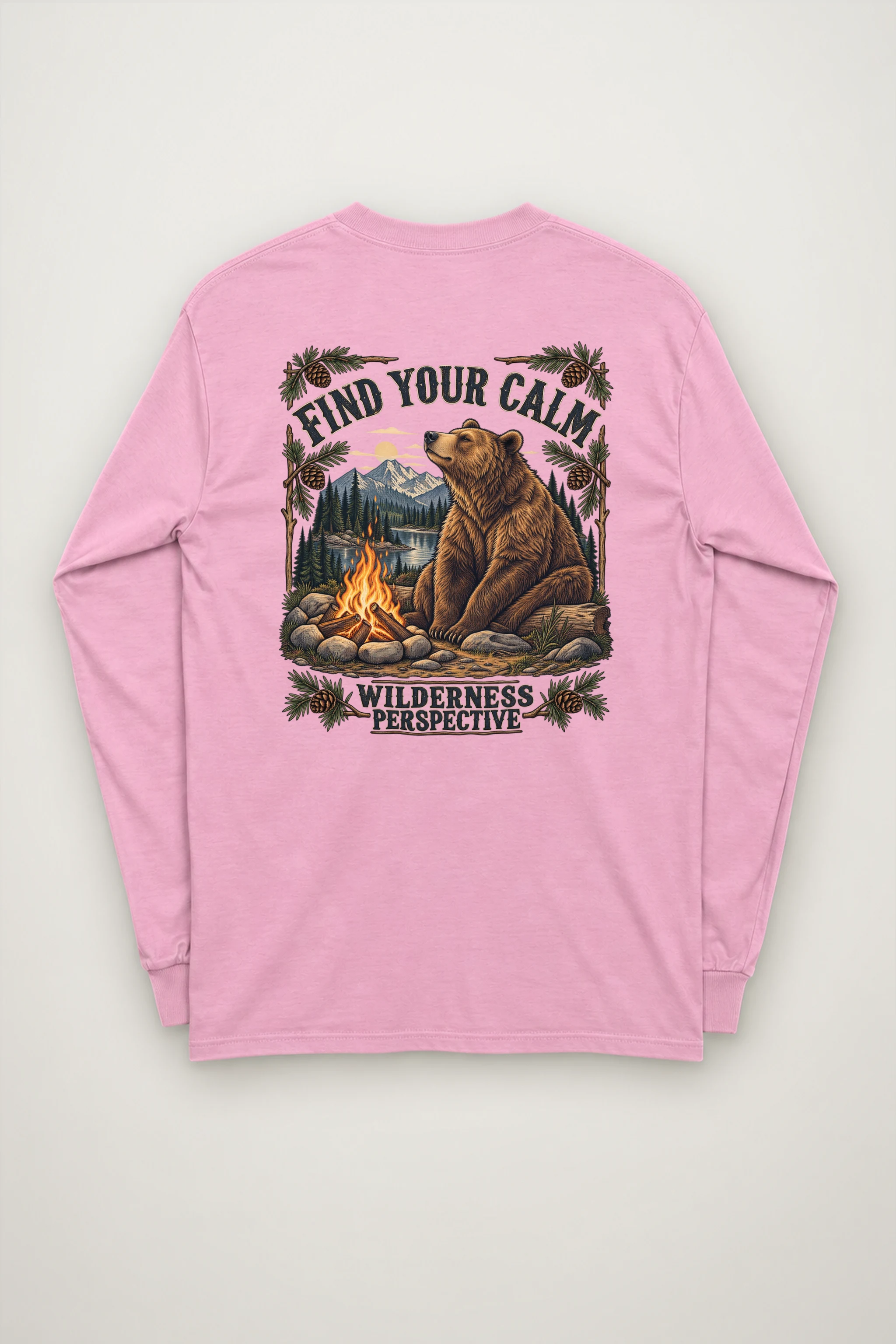 "Find Your Calm" Unisex Longsleeve T-shirt