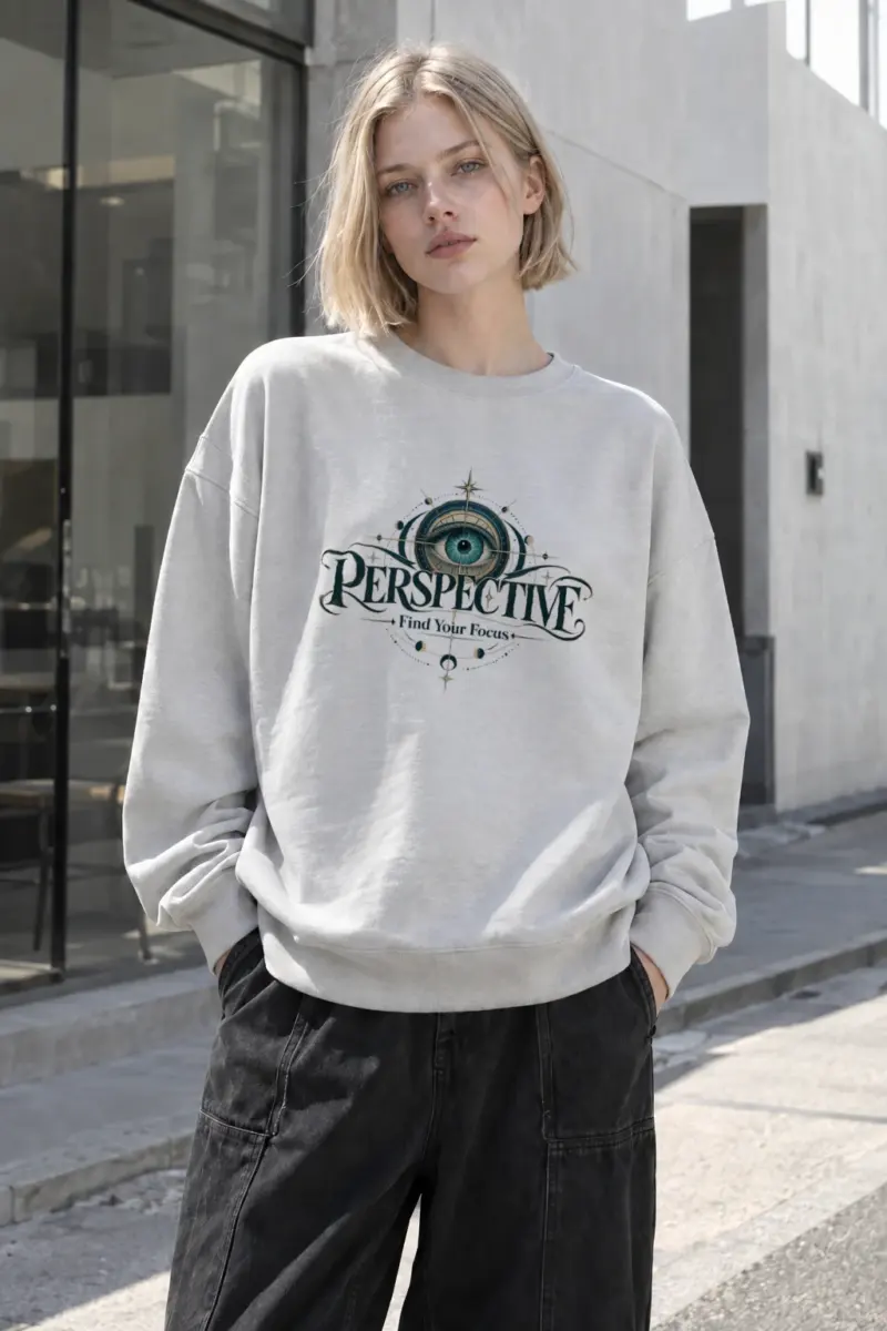 "Find Your Focus" Heavy Blend Unisex Crewneck Sweatshirt | Gildan 18000