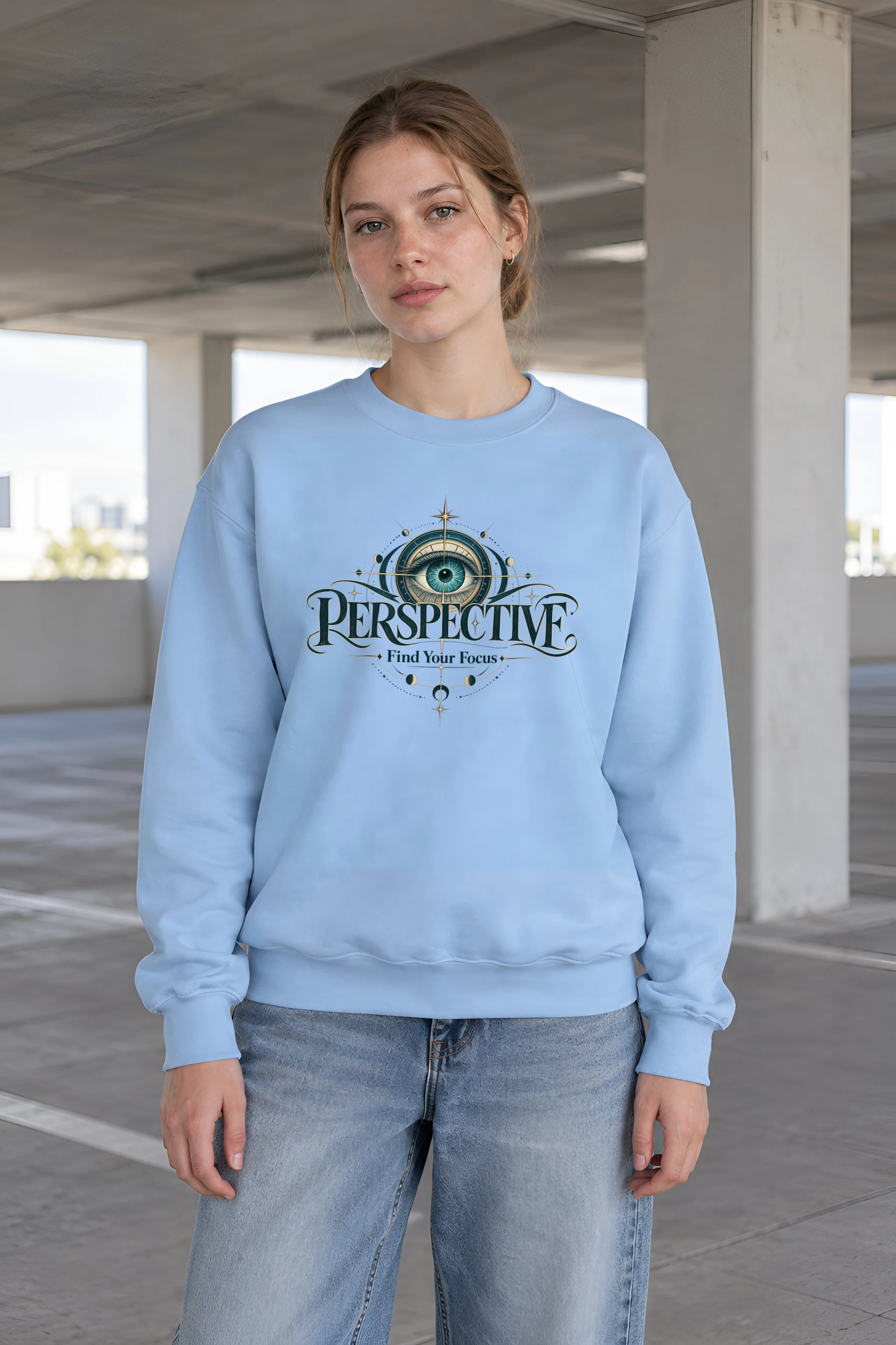 "Find Your Focus" 1 Crewneck Sweatshirt