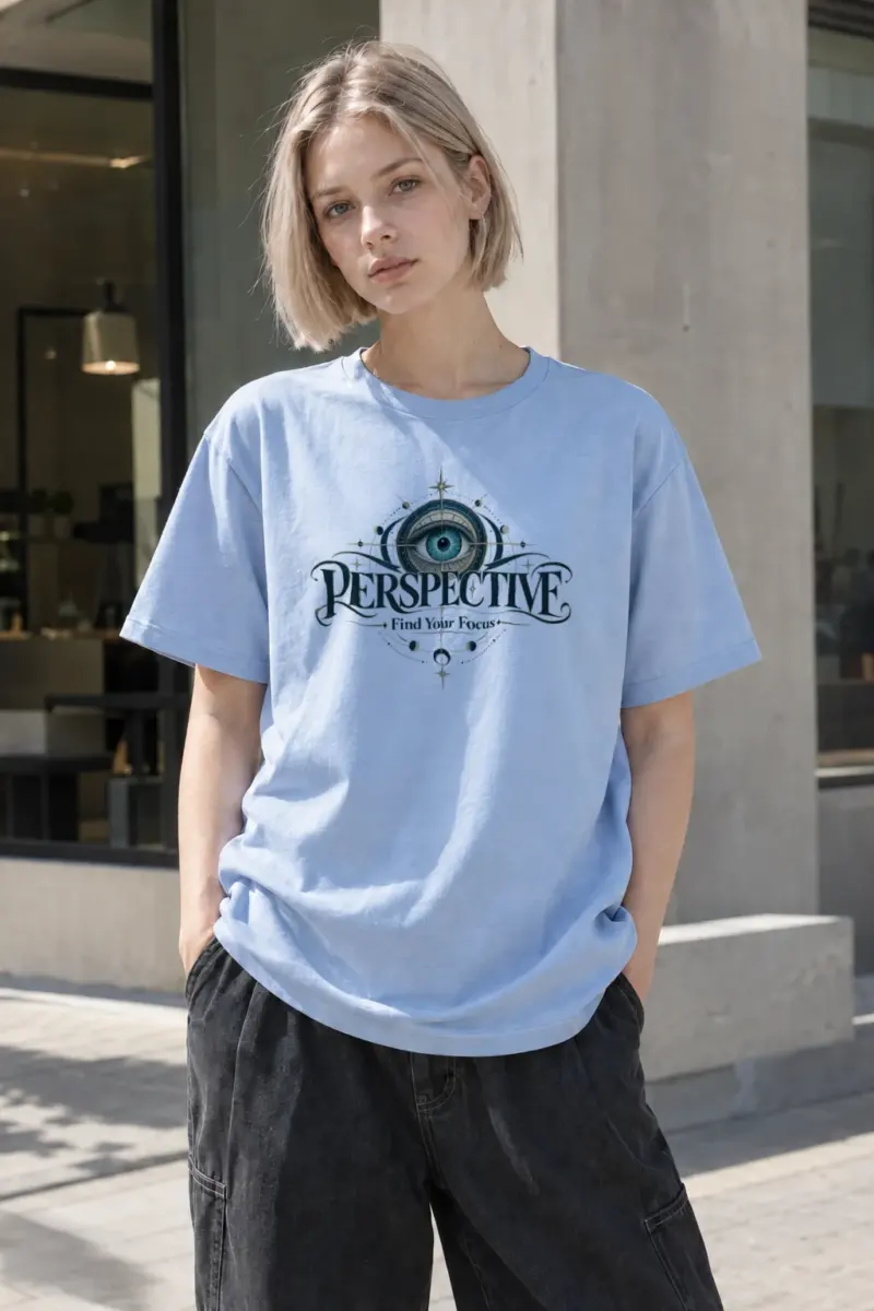 "Find Your Focus" Heavyweight Unisex Crewneck T-shirt | Gildan 5000