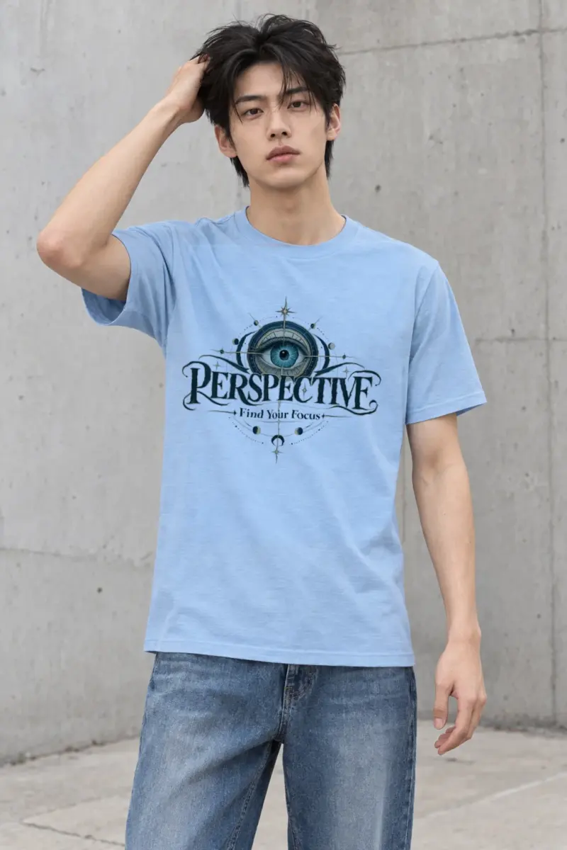 "Find Your Focus" Heavyweight Unisex Crewneck T-shirt