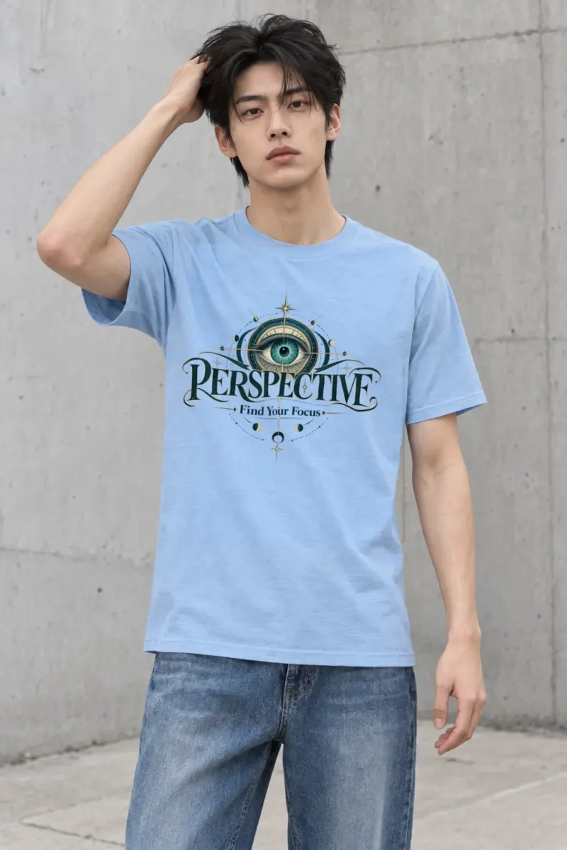 "Find Your Focus" Heavyweight Unisex Crewneck T-shirt